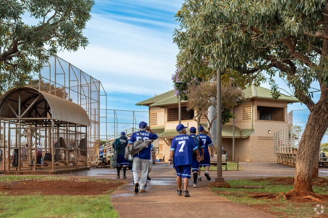 Athletes of all ages enjoy the sports facilities at Mink Regional Park in Waipio.