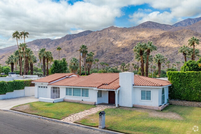 Terracotta roofs keep homes cool in the Tahquitz River Estates neighborhood.