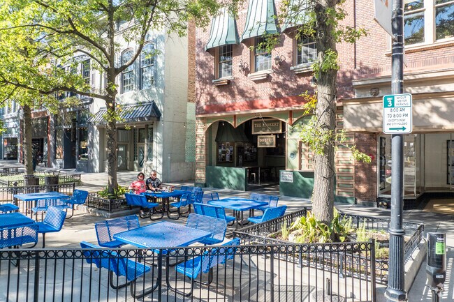 Outdoor seating in the Downtown Macon area is increasing with new restaurants opening.