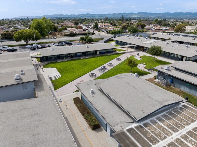 The grounds of Rio Del Valle Middle School in Easter Outer Oxnard are well-maintained.