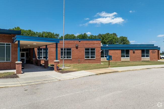 The campus of South Elementary School.