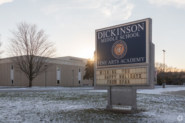 Dickinson Fine Arts Academy is a public school in South Bend, IN.