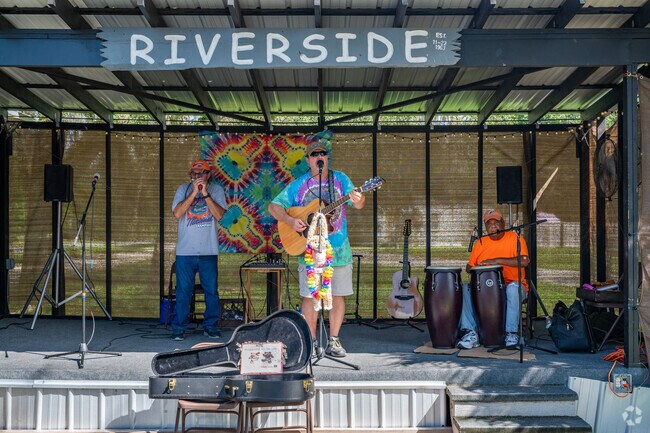 Guitar Mike and Friends play every Saturday at the Riverside Restaurant in Nobleton.