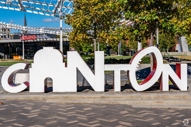 Downtown Canton provides dining and entertainment for the residents of East End North.