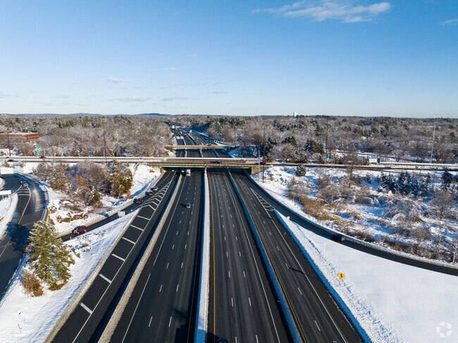 Interstate 495 allows quick access to The Highlands neighborhood in Lowell.