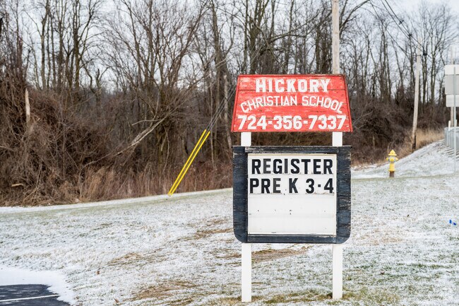 Families living in Hickory, Pa area have a private school choice in Hickory Christian School.