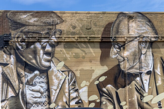 A Mural By Ryan Christenson Celebrates Six Italian Americans Associated With The South End