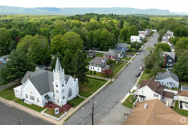Crawford is a small town with long country roads.