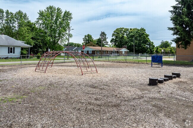 Playground of Central Elementary Public Pre-K & Elementary School.