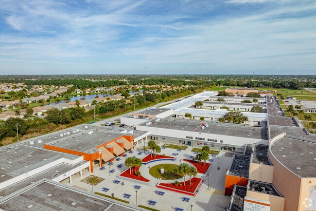 St. Lucie West Centennial High School has a Gold School award.