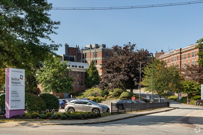 Occum residents can utilize the nearby Backus Hospital for all their healthcare needs.