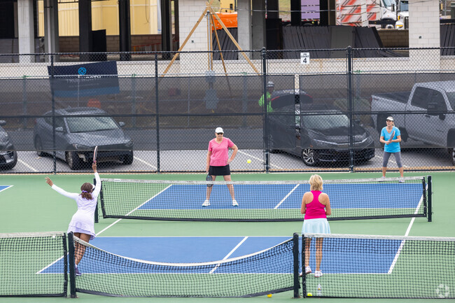 The tennis center in Rome, GA, proudly stands as one of the largest in the entire country!