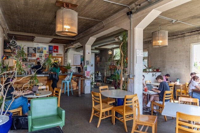 Just south of Onion Creek, the Lockwood Cafe serves breakfast, lunch, and the community.