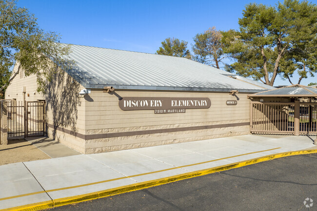 Visitors of Glendale’s Discovery Elementary School must check in at the office.