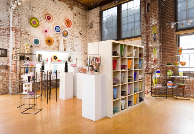 Woodberry's repurposed factories are now stylish galleries, restaurants and living spaces.