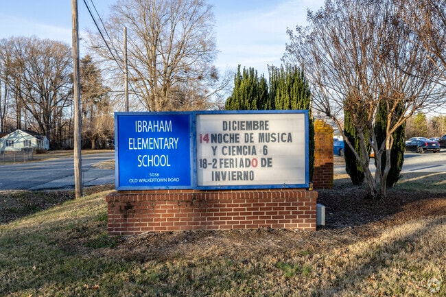 Ibraham Elementary School in Winston Salem.