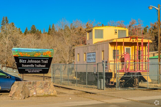 Common activities found along the Bizz Johnson Trail in Susanville include horseback riding, hiking and biking.