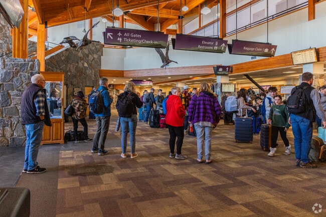 Great Falls International Airport offers easy transportation throughout the country.
