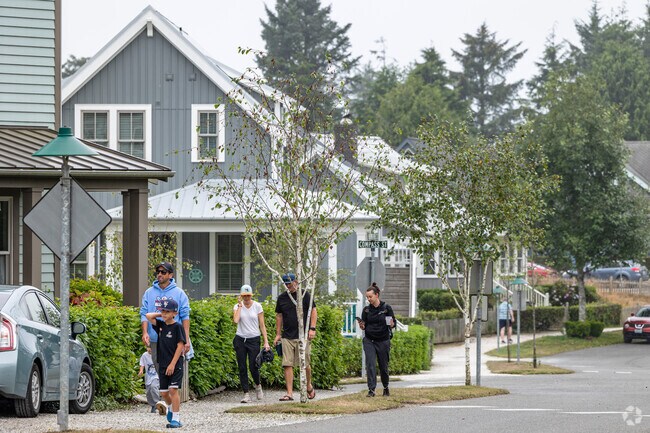 Seabrook, WA is a walking paradise, designed with 