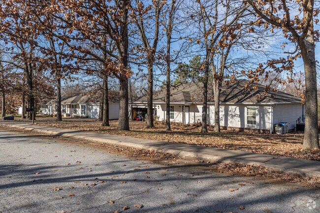 Some homes in Decatur are shaded by large mature trees.