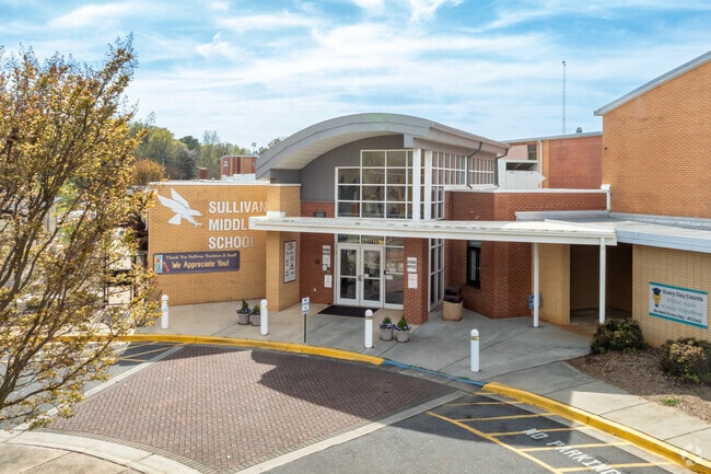 The W.C. Sullivan Middle School in Rock Hill serves just over 900 students.