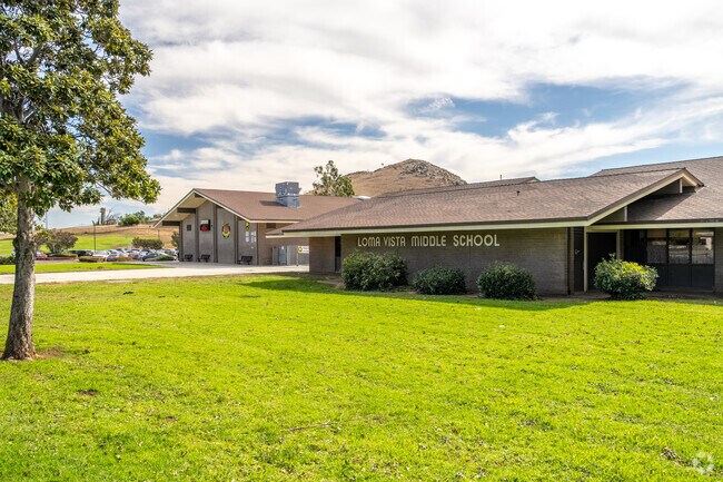 Loma Vista Middle School reflects the pride and educational opportunities within its walls.
