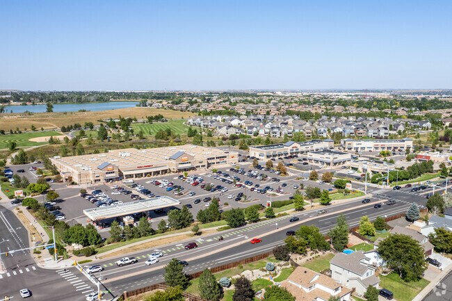 The Shops at Quail Creek near Lexington Estates, Broomfield, Colorado.
