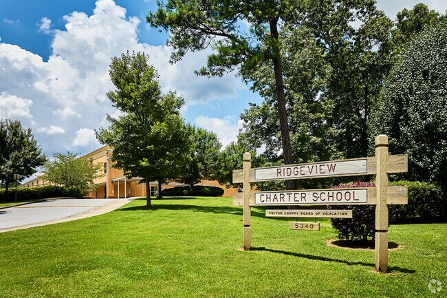 Ridgeview Charter School is nestled in ITP Sandy Springs.