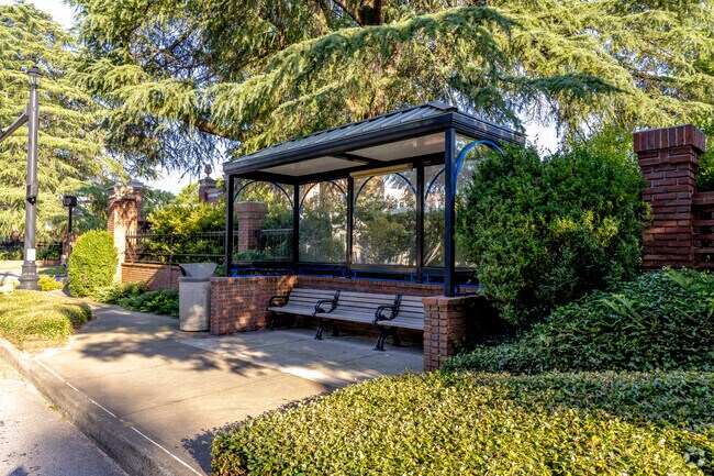 Several stops are located on Walton Way at the Augusta University campus near Downtown Augusta.