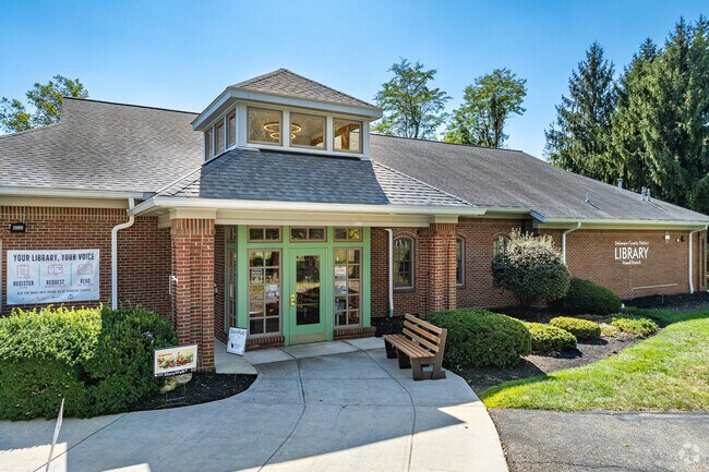 Powell branch of the Delaware County District Library is located at the Library Park.