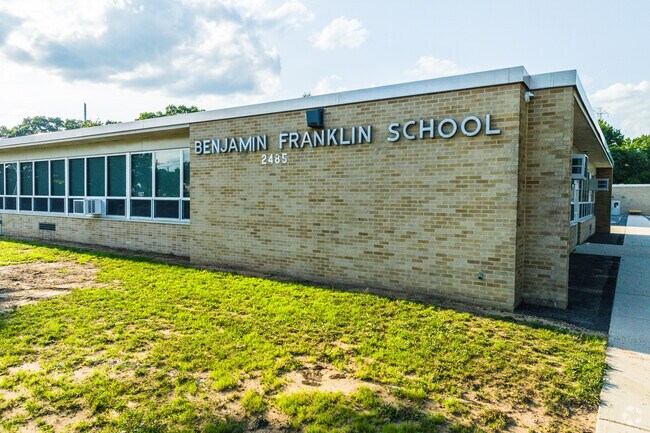 The School's campus provides ample space for learning and recreation in Edison, NJ.