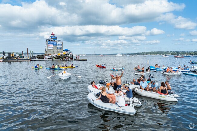 The Huntington Lighthouse Music Festival is held annually to close out the summer.