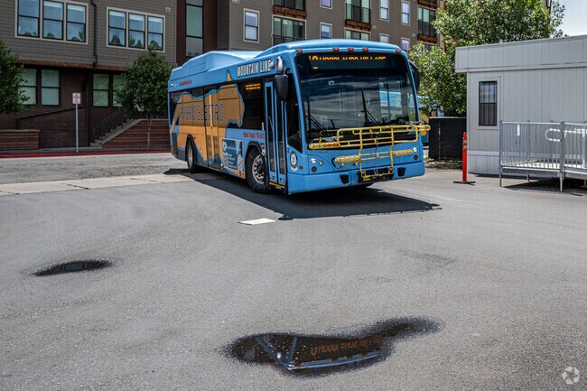 Downtown Flagstaff has many transportation options like bus, rail, and a local airport.