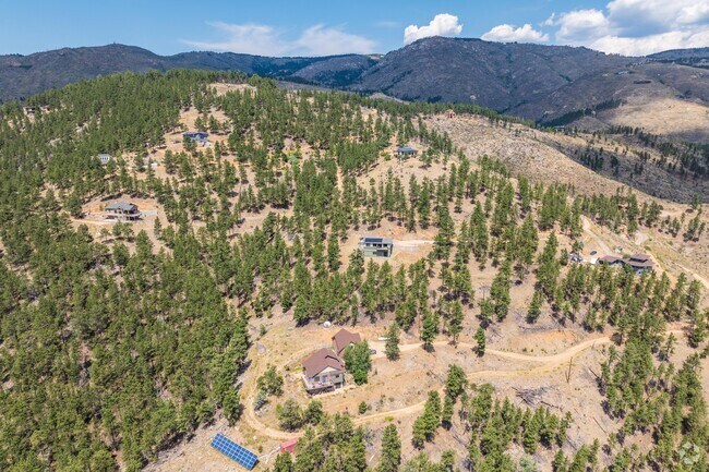 Winding throughout the Fourmile Creek Valley, Crisman is a remote neighborhood.