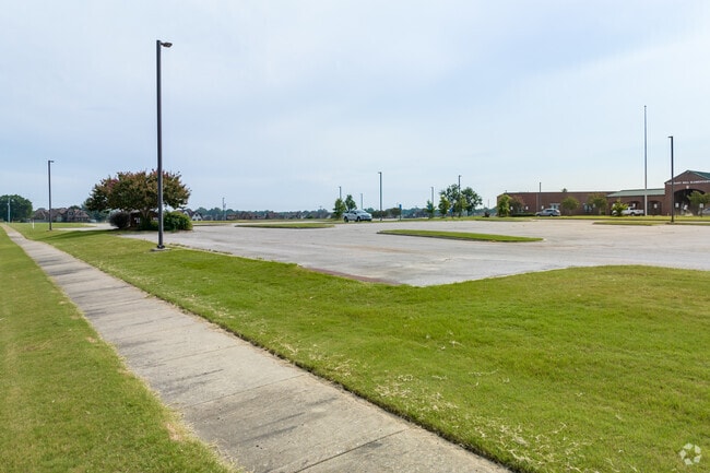 Sidewalks make walking to school a breeze at Pleasant Hill Elementary.  School