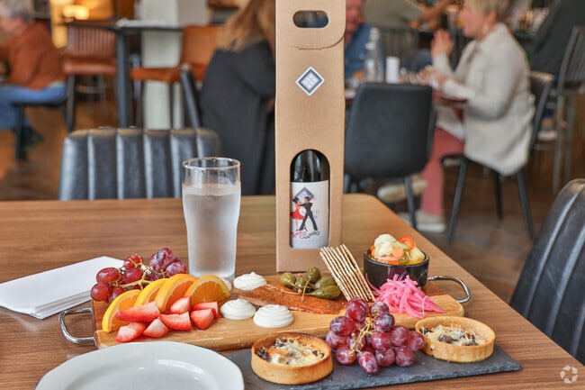 Slanted Window offers local charcuterie boards with farm-to-table ingredients.