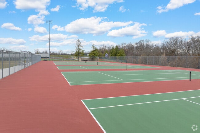 Fort Zumwalt West High School has a large athletic complex.