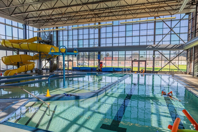 Splash and swim at Oakland Sports Center pool in Highland.