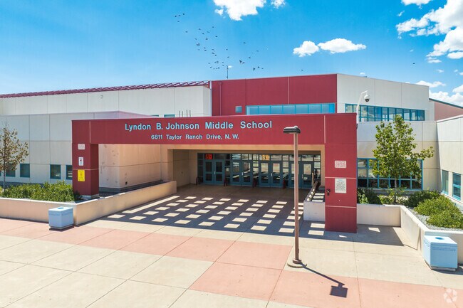 Westside students can attend B-rated L.B. Johnson Middle School.