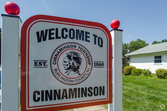Welcome to the Cinnaminson neighborhood in New Jersey.