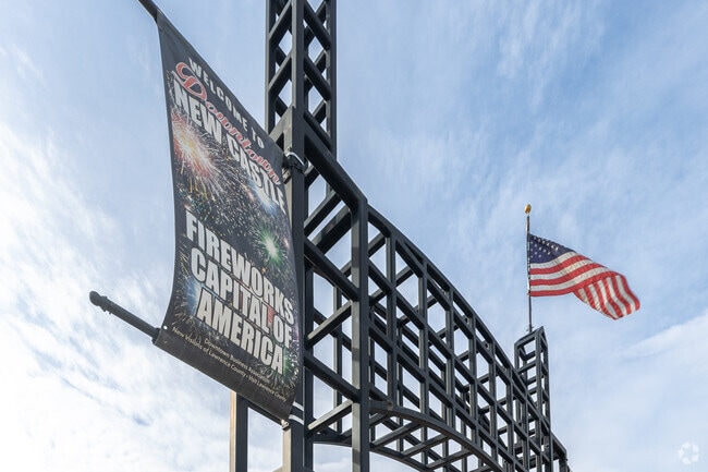 New Castle Pennsylvania is the fireworks capital of America.