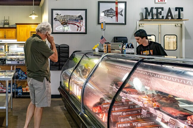 Prime Cuts is an upscale butcher shop with custom cuts and a limited grocery section in Summit.