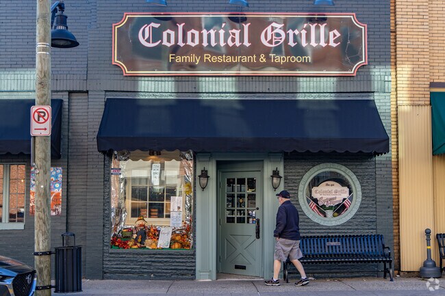 Breakfast, lunch and dinner is served at the Colonial Grille in Irwin.