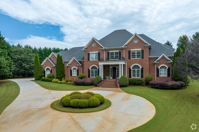 Some Five Forks streets boast huge million-dollar homes.