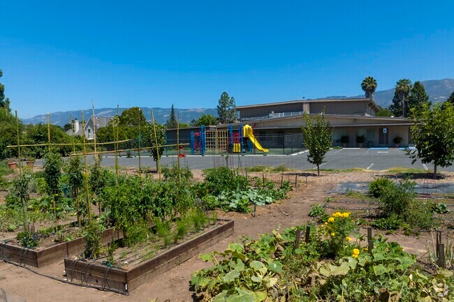 Community garden located at Santa Barbara Adventist School.