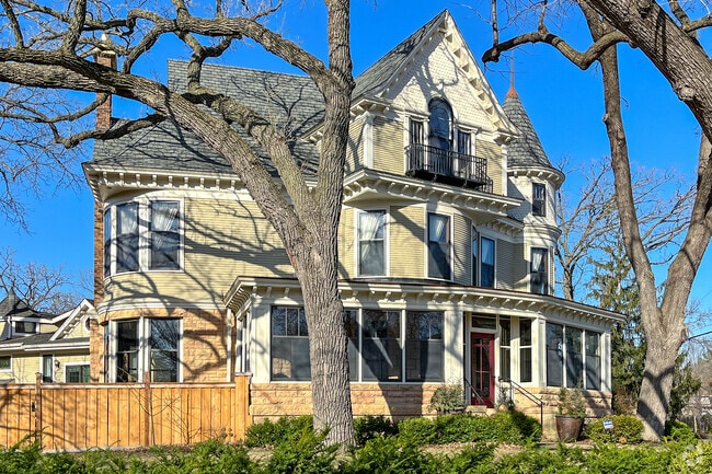 The Mary Tyler Moore house is a Victorian mansion and noted part of television history.