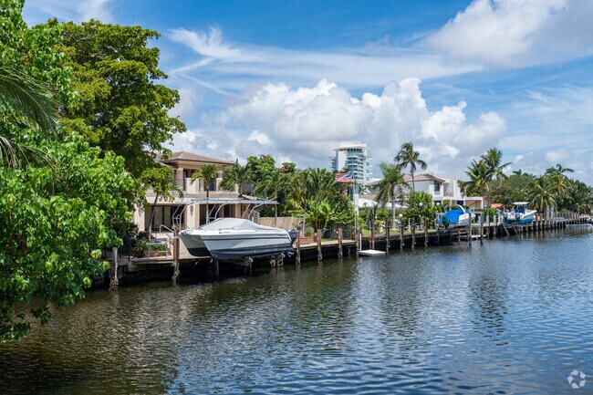 Residents in Harbour Inlet enjoy summer all year long with waterfront docks.