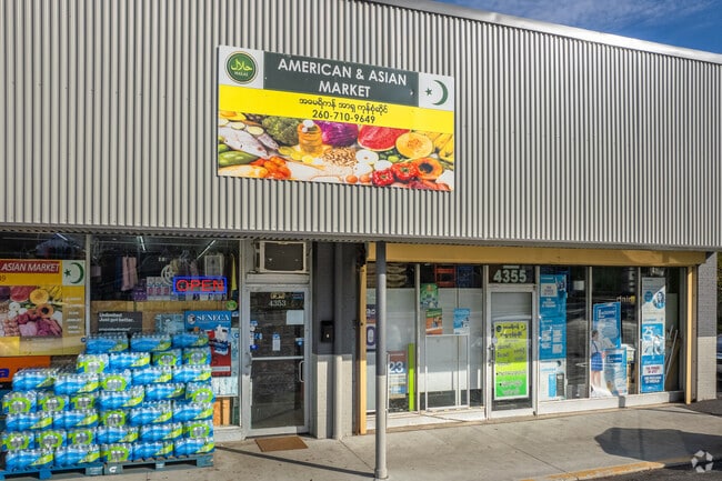 Anthony Wayne has an American and Asian Market in Fort Wayne.