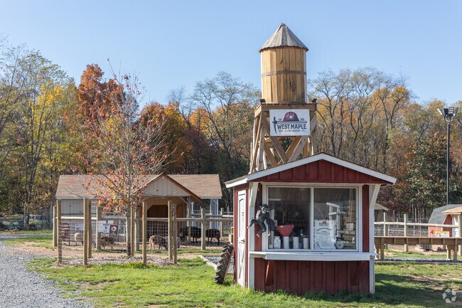 Enjoy hayride tours where you can see farm equipment, crops growing and honey bees pollinating.