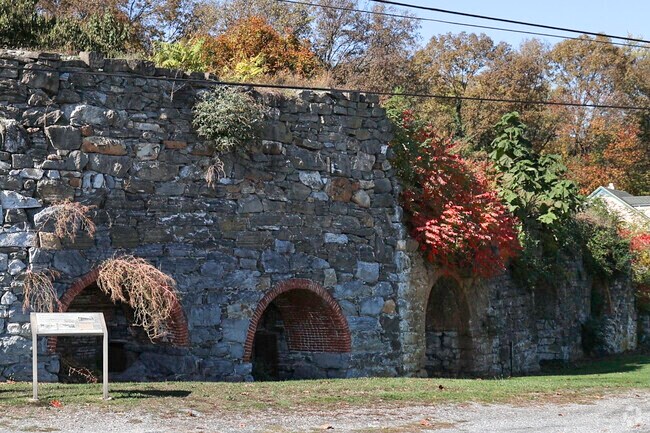 The Wrightsville Lime Kilns are a  historical site where limestone was burned to create lime.